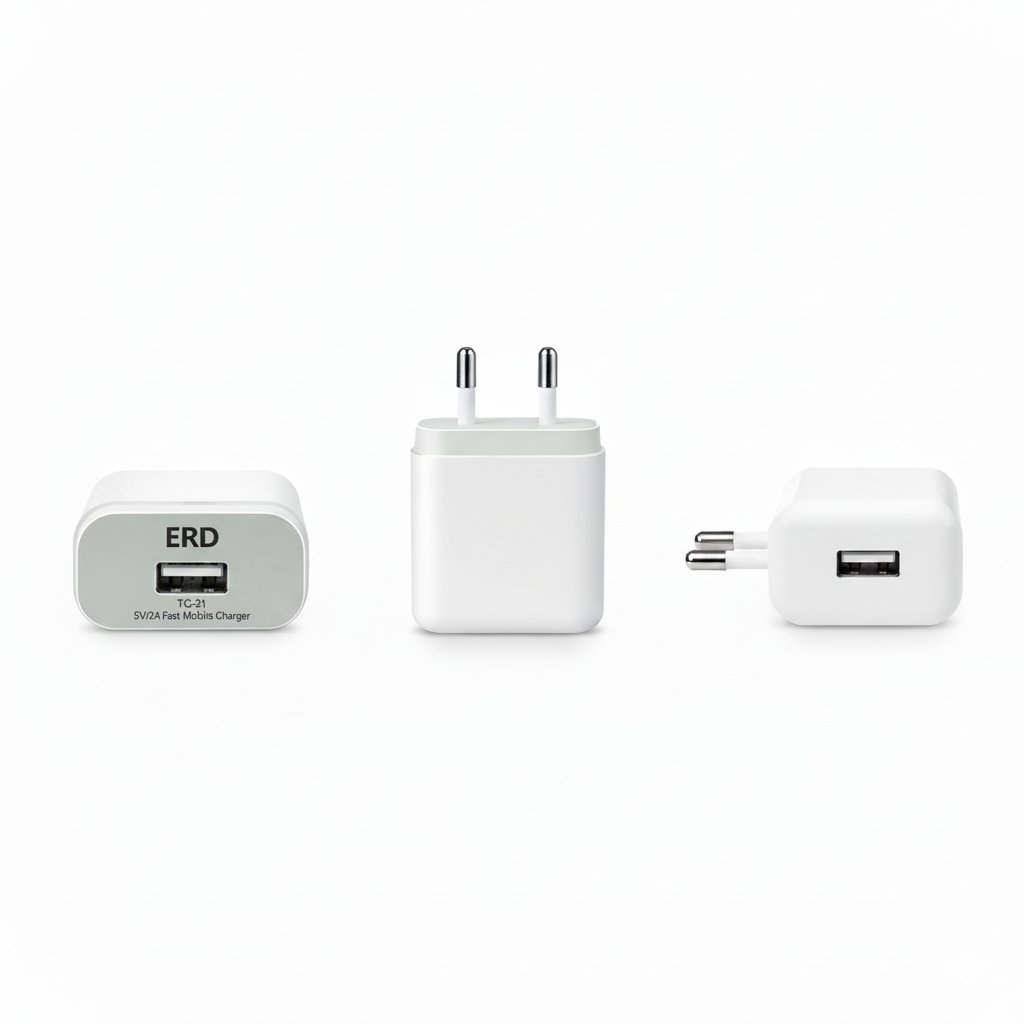 ERD TC-21 5V 2A Fast Charger delivering fast charging to smartphone